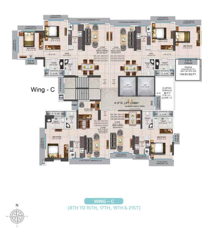  heights Cluster Plan