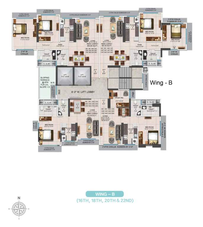  heights Cluster Plan