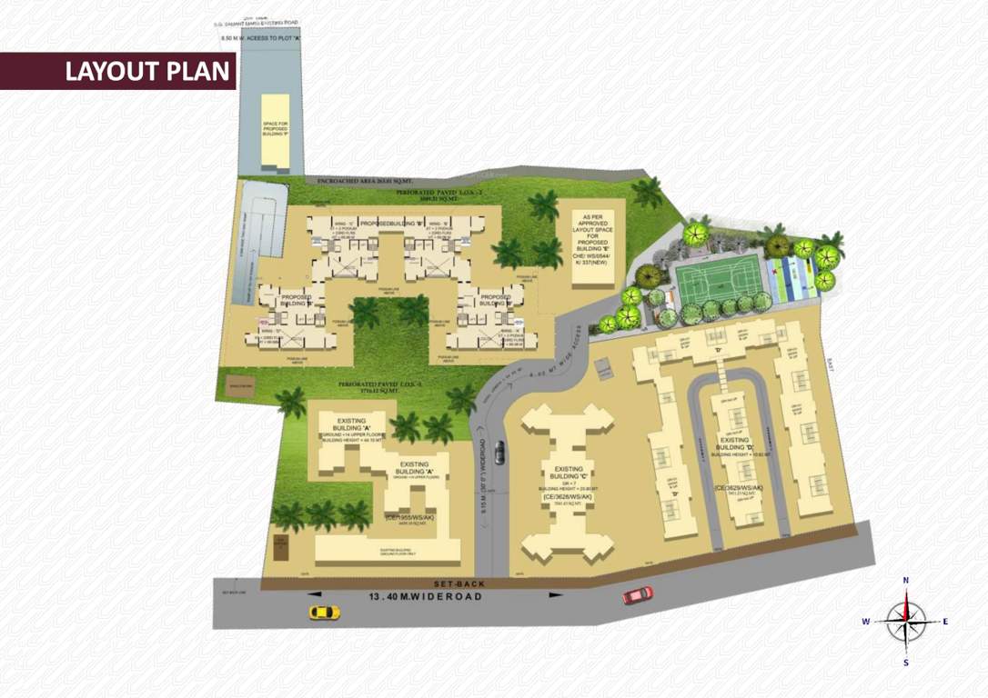  heights Layout Plan