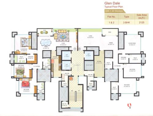 Images for Cluster Plan of Hiranandani Developers Glen Dale