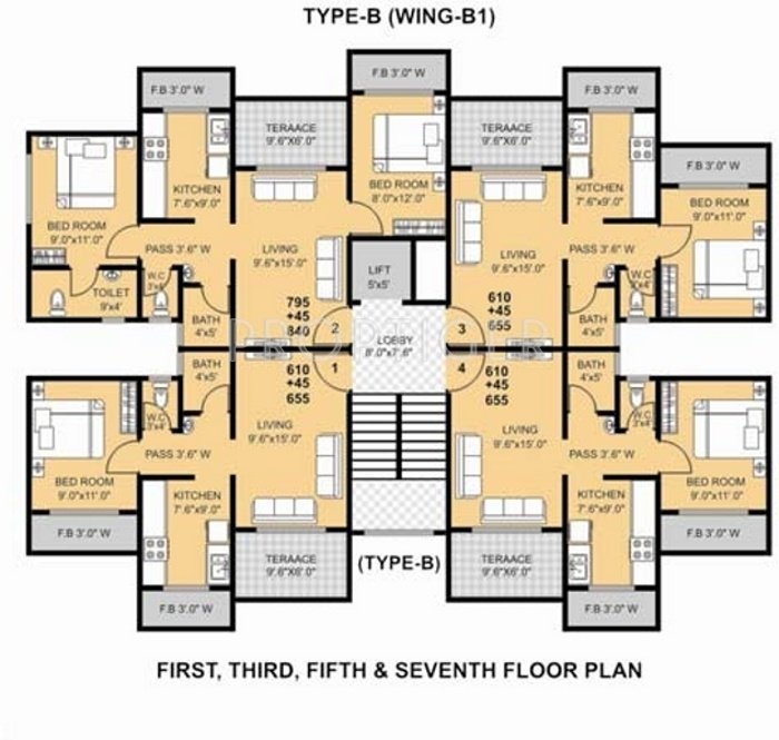Images for Cluster Plan of MK Gauri Estate