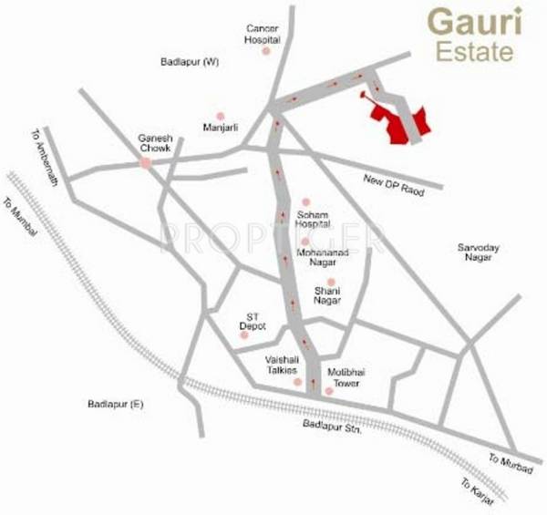 Images for Location Plan of MK Gauri Estate