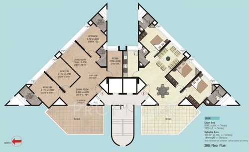 Images for Cluster Plan of Godrej Garden Enclave Images for Cluster Plan of Godrej Garden Enclave