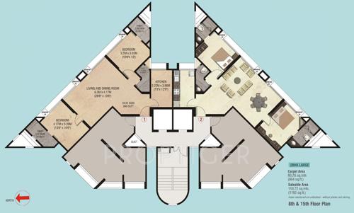 Images for Cluster Plan of Godrej Garden Enclave Images for Cluster Plan of Godrej Garden Enclave