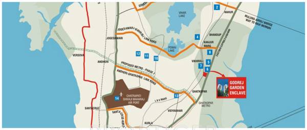 Images for Location Plan of Godrej Garden Enclave Images for Location Plan of Godrej Garden Enclave
