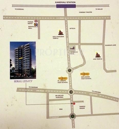  legacy Images for Location Plan of Hiral Legacy