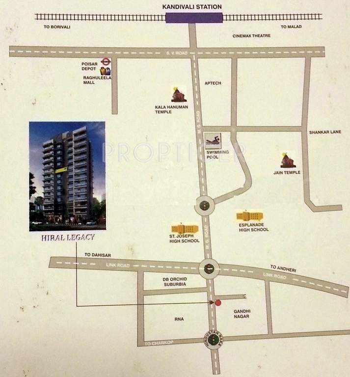  legacy Images for Location Plan of Hiral Legacy