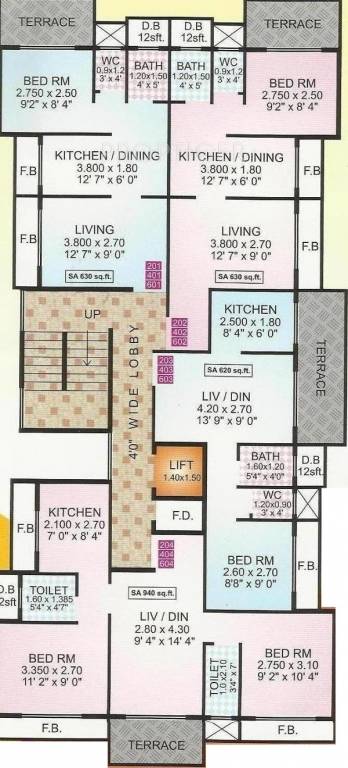 Images for Cluster Plan of SS Gauri Laxmi