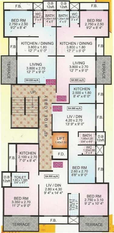 Images for Cluster Plan of SS Gauri Laxmi