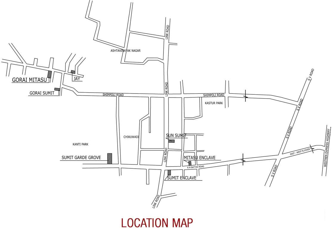  gorai mitasu Images for Location Plan of Sumit Gorai Mitasu