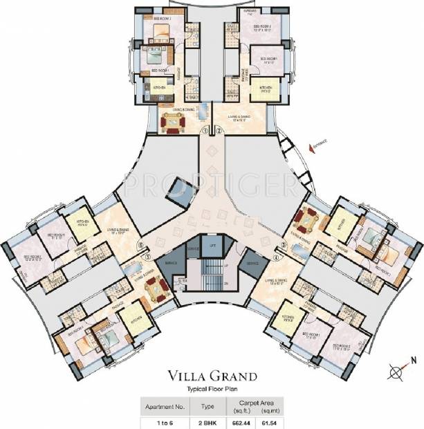 Images for Cluster Plan of Hiranandani Villa Grand