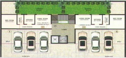 Images for Cluster Plan of Hi Tech Infra Tulsi Residency Images for Cluster Plan of Hi Tech Infra Tulsi Residency