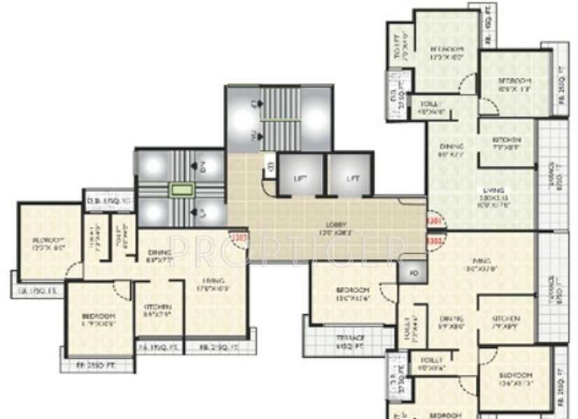 Images for Cluster Plan of Siddharth Builders Geetanjali Garden