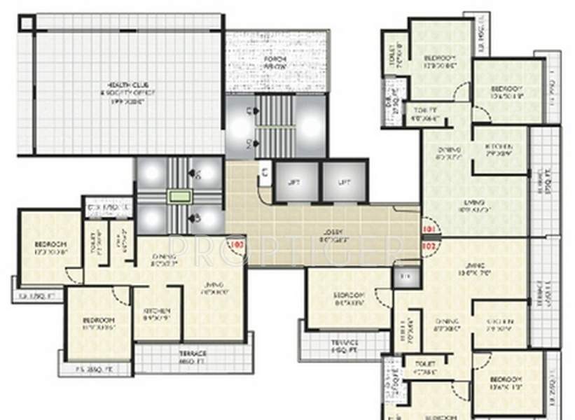 Images for Cluster Plan of Siddharth Builders Geetanjali Garden