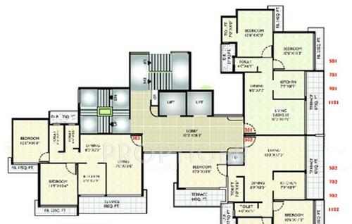 Images for Cluster Plan of Siddharth Builders Geetanjali Garden Images for Cluster Plan of Siddharth Builders Geetanjali Garden