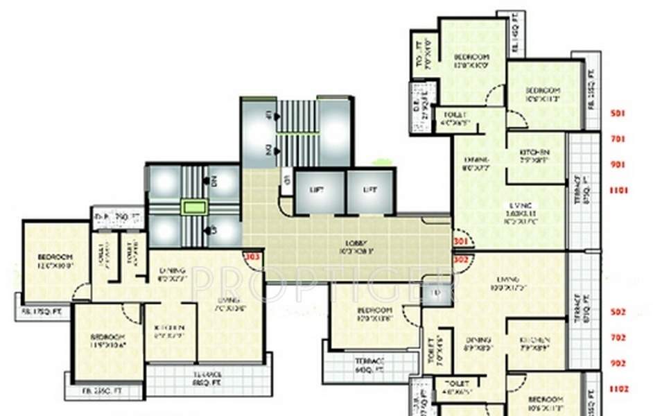 Images for Cluster Plan of Siddharth Builders Geetanjali Garden