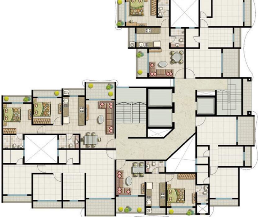  imperial heights Imperial Heights Wing B Cluster Plan