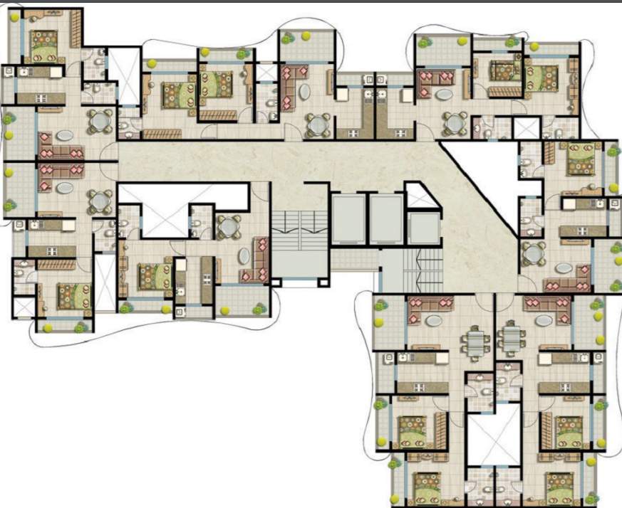  imperial heights Imperial Heights Wing C Cluster Plan
