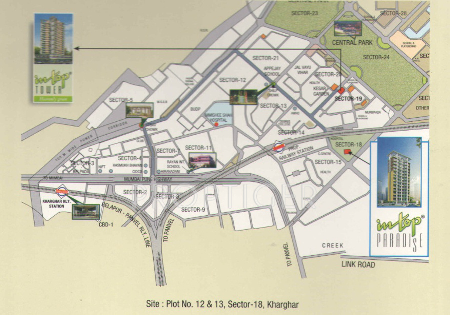 Images for Location Plan of Raj Intop Paradise
