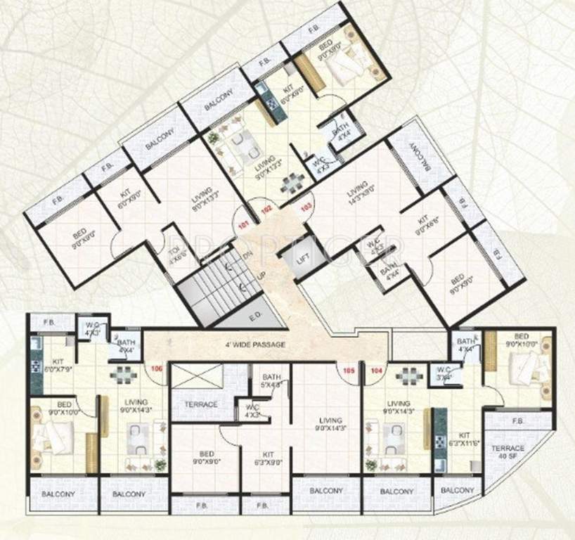 Images for Cluster Plan of Aastha Kalash Park