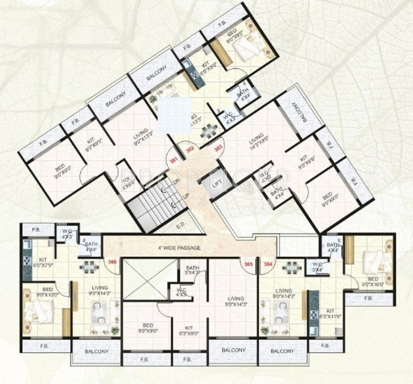 Images for Cluster Plan of Aastha Kalash Park