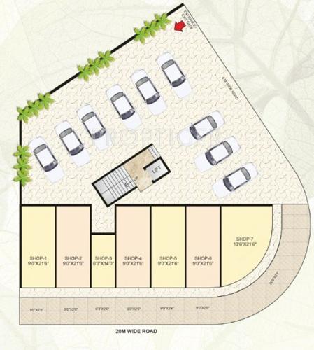 Images for Cluster Plan of Aastha Kalash Park Images for Cluster Plan of Aastha Kalash Park