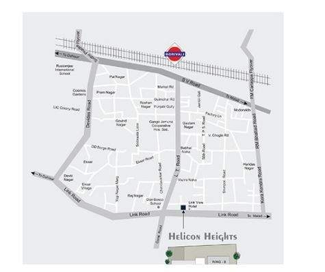  helicon heights Location Plan
