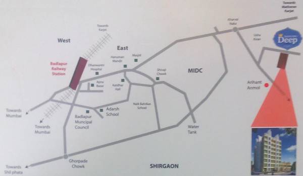 Images for Location Plan of Sadguru Group Shubhdeep