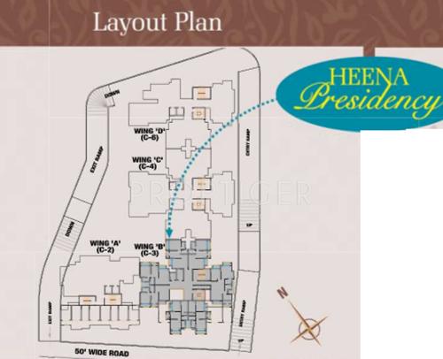  heena-presidency Images for Layout Plan of Neha Heena Presidency