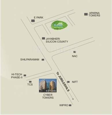 Ocimum Basil Heights in Hitech City Hyderabad Price Location