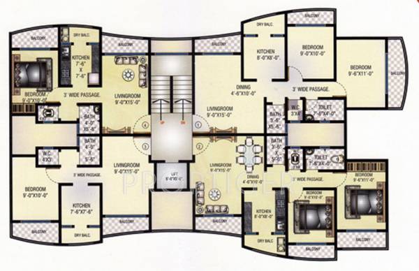 Images for Cluster Plan of Kothari Builders And Developers K D Empire