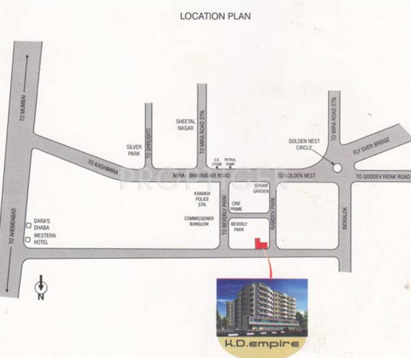 Images for Location Plan of Kothari Builders And Developers K D Empire