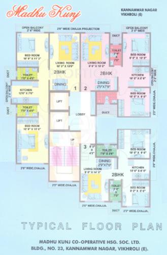 Images for Cluster Plan of Hi Tech Madhu Kunj