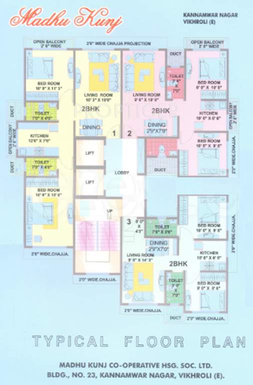 Images for Cluster Plan of Hi Tech Madhu Kunj