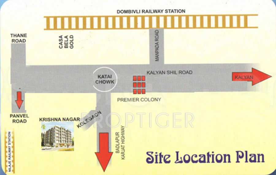 Images for Location Plan of Jai Mata Di Construction Krishna Sai Complex