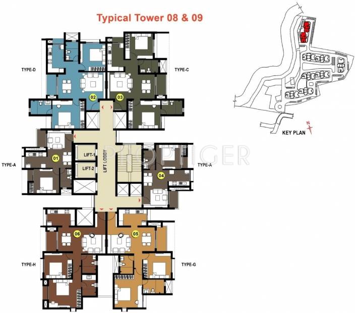 Images for Cluster Plan of Prestige Bagamane Temple Bells