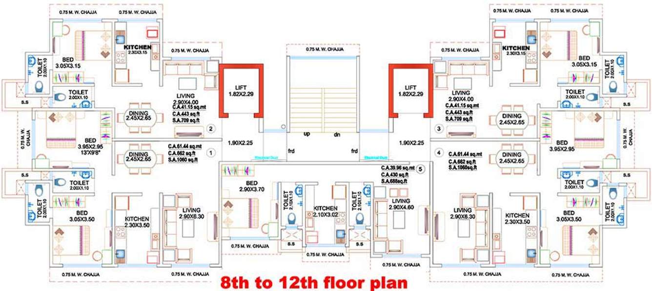 yash park Images for Cluster Plan of Khandelwal Groupe Yash Park