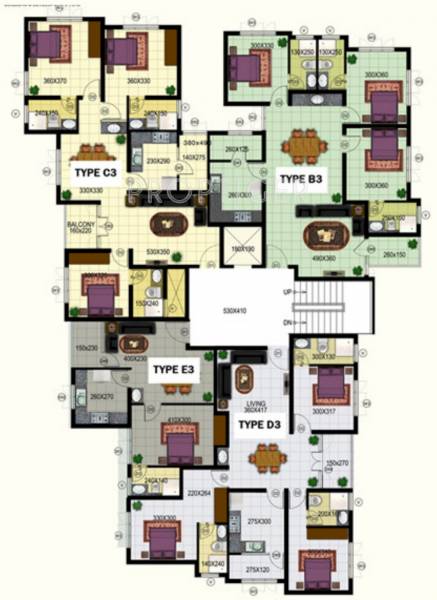 Images for Cluster Plan of Samson PR Enclave