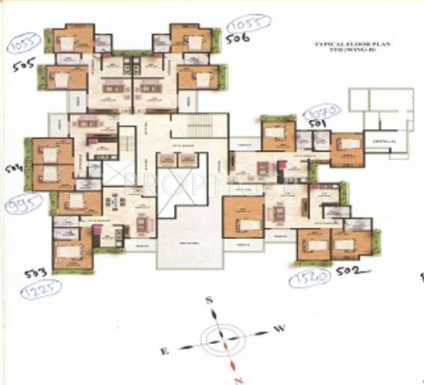 Images for Cluster Plan of Mangeshi Flora