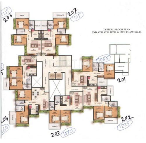 Images for Cluster Plan of Mangeshi Flora