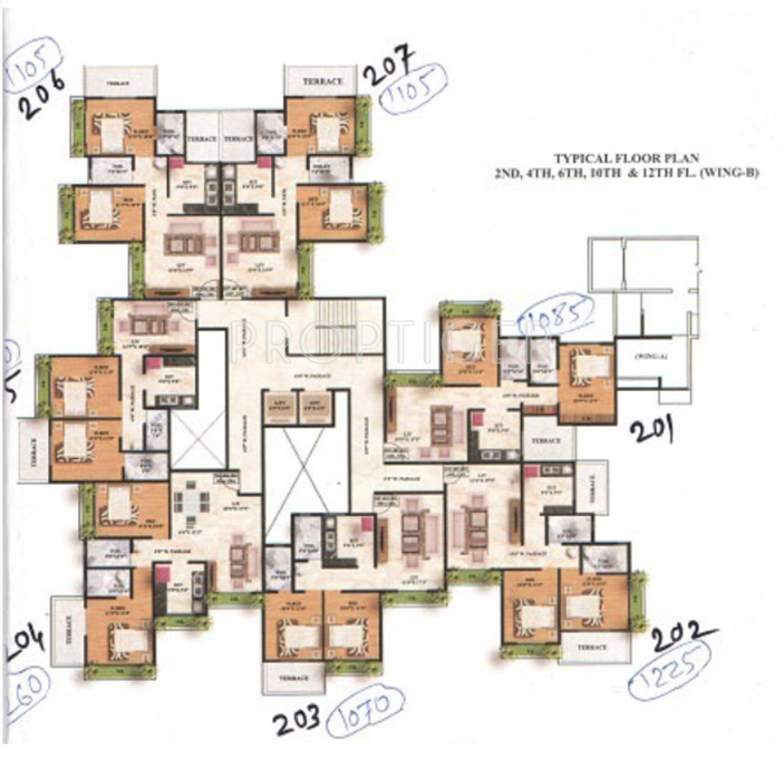 Images for Cluster Plan of Mangeshi Flora