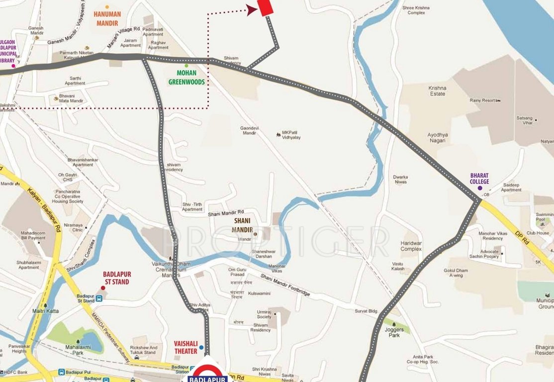 Images for Location Plan of Prakruti Maruti Prakruti Dham