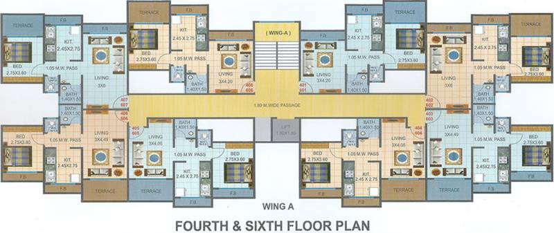 Images for Cluster Plan of Mangeshi Sanskar Apartment