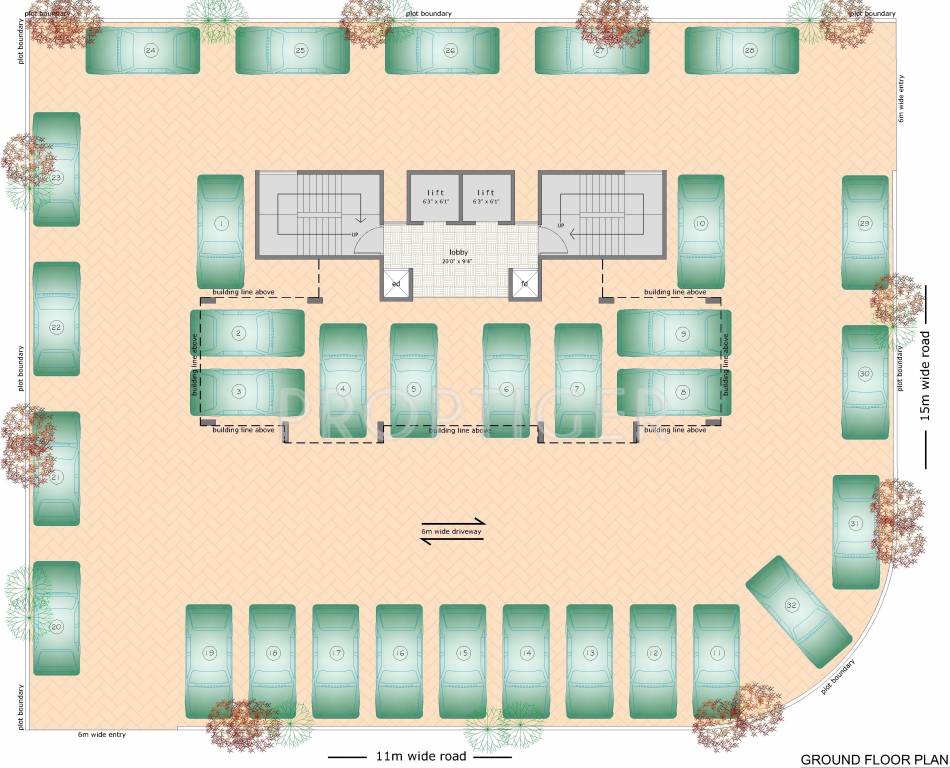 Images for Cluster Plan of Windfield Keshav Winds