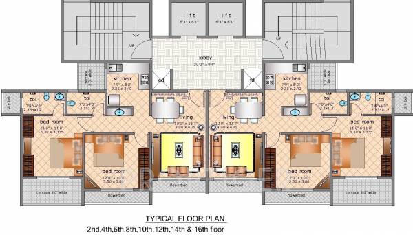 Images for Cluster Plan of Windfield Keshav Winds