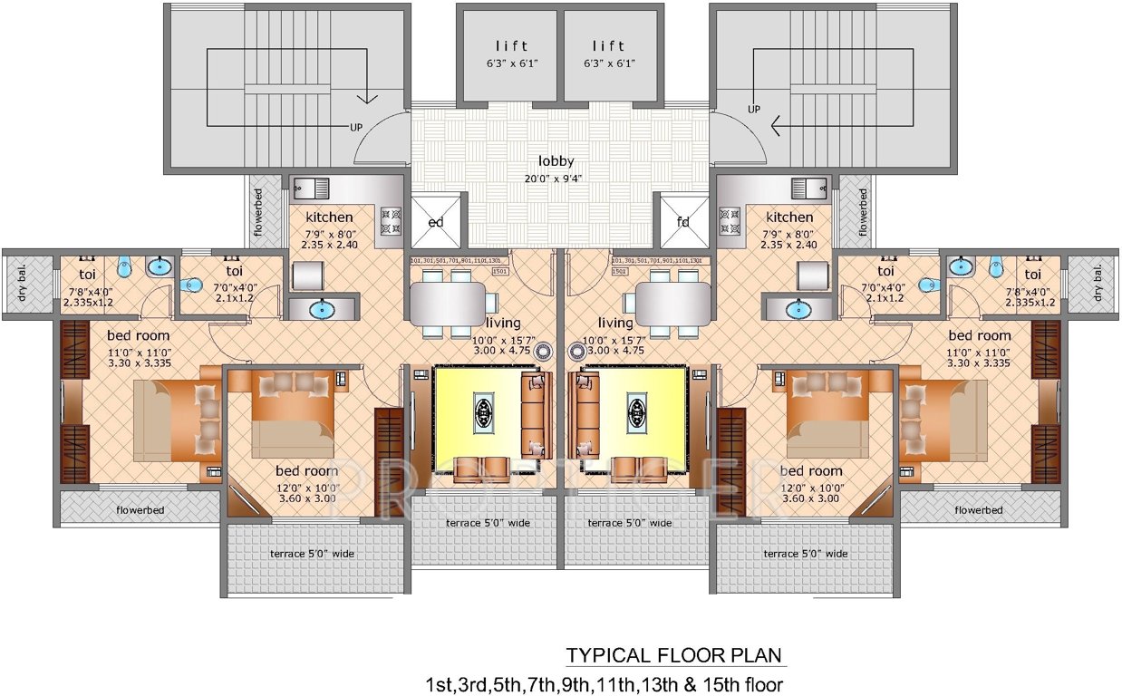 Images for Cluster Plan of Windfield Keshav Winds