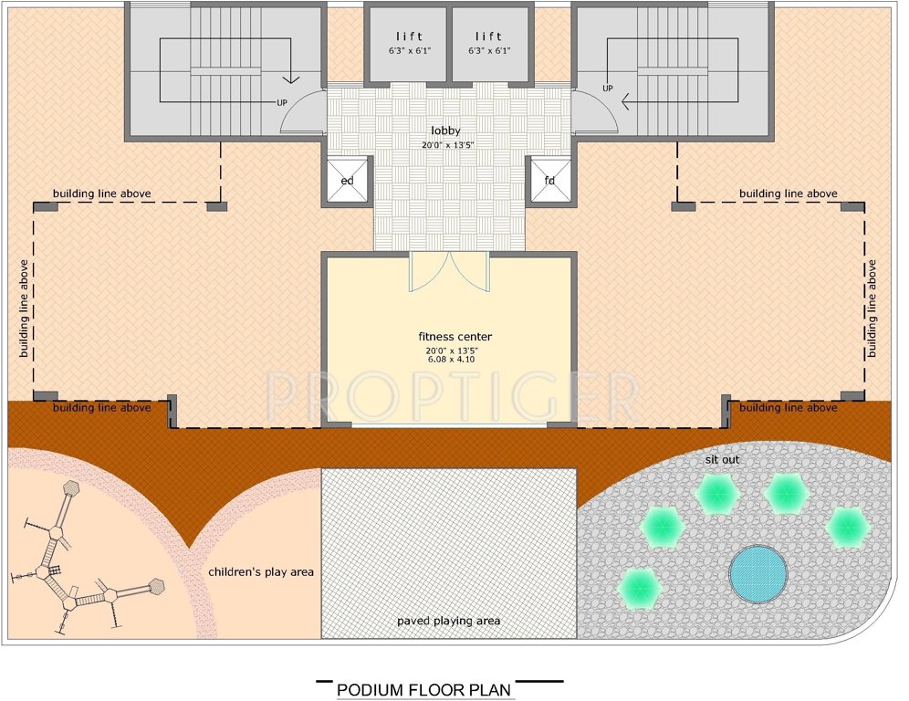 Images for Cluster Plan of Windfield Keshav Winds