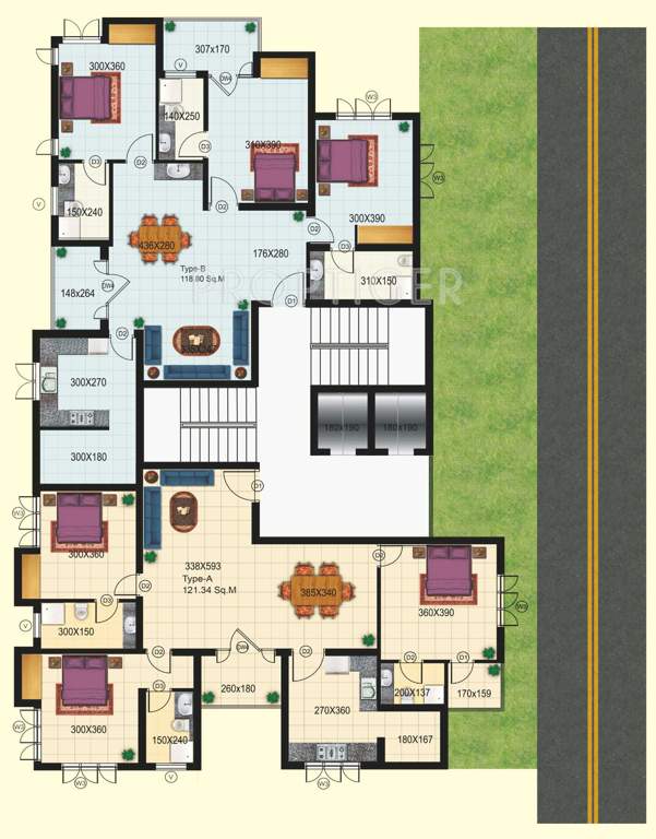 Images for Cluster Plan of Samson Yellow Sapphire