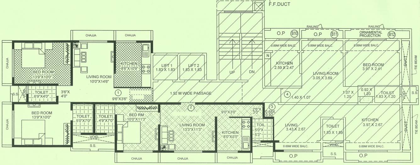 Images for Cluster Plan of Manshi Aadinarayan Residency
