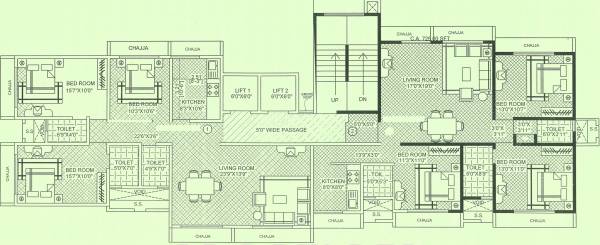 Images for Cluster Plan of Manshi Aadinarayan Residency
